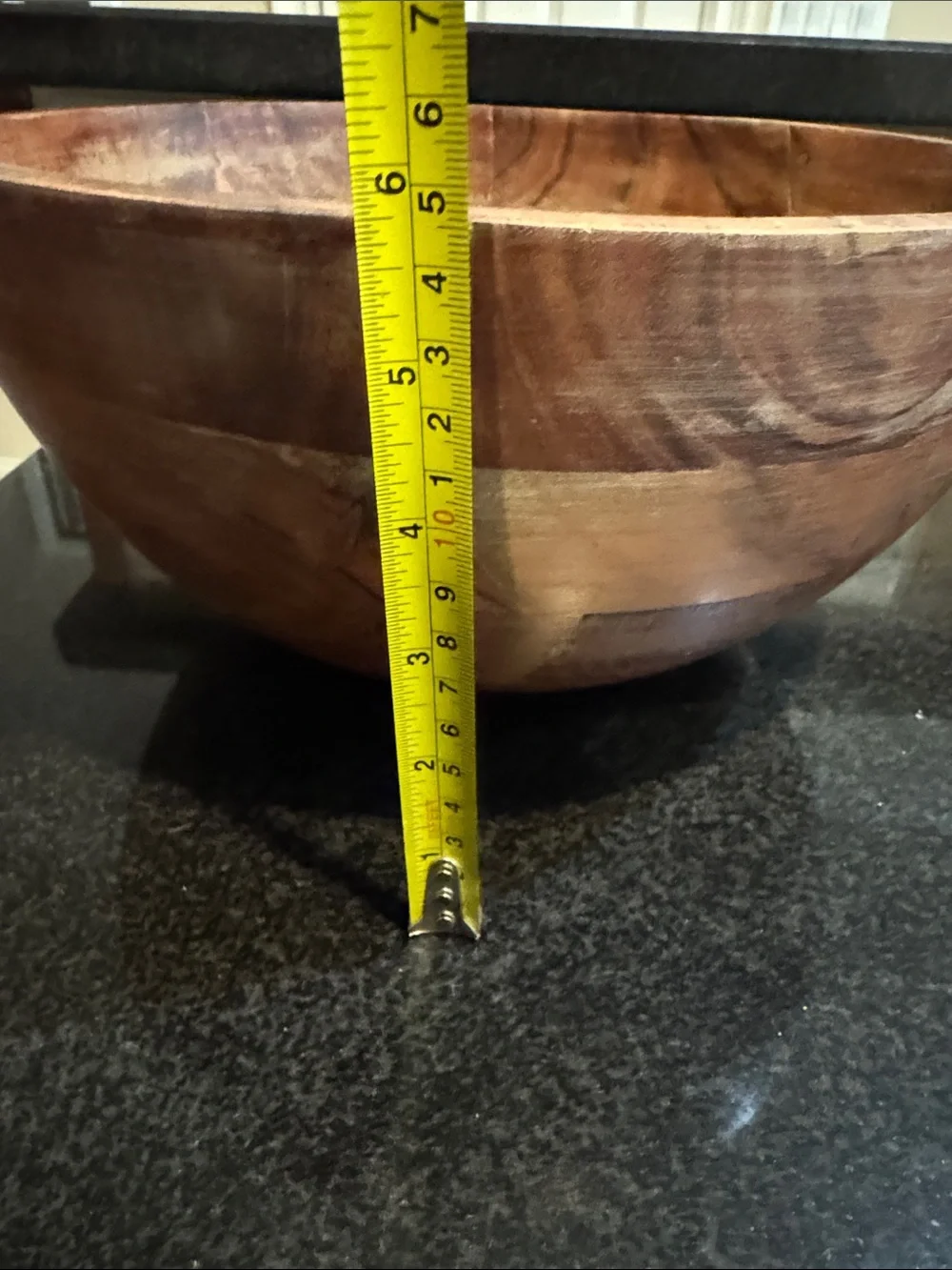 Hearth & Hand Wooden Serving Bowl - Warm Brown Wood Tones